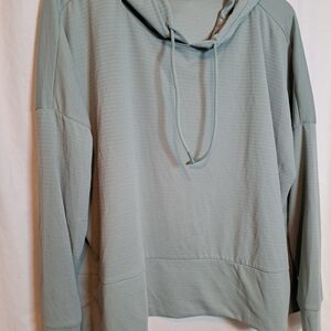 Mondetta Women's Soft Green Hoodie Oversize L Sweater